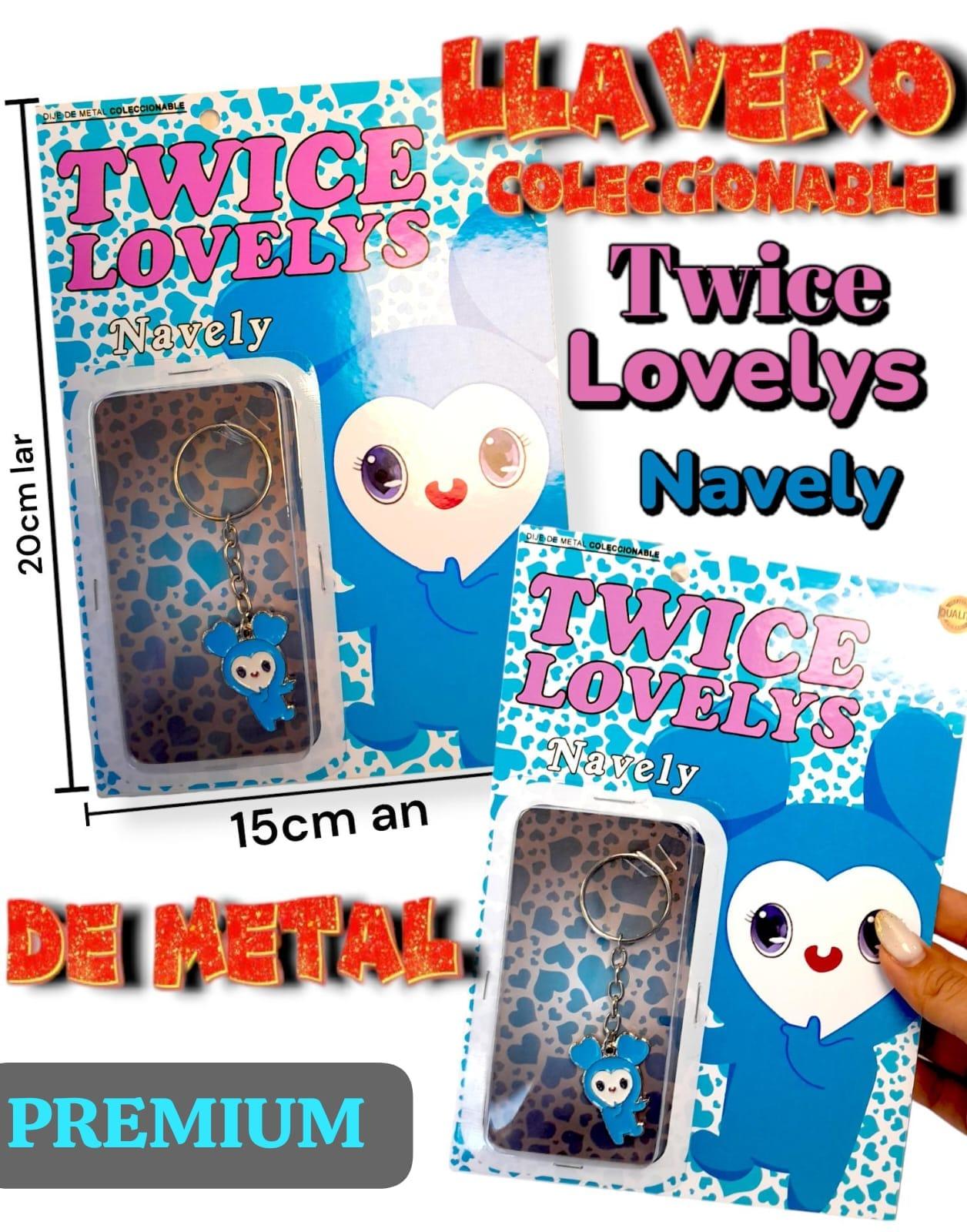 Llavero Premium Coleccionable de Metal  Twice Lovelys (NAVELY)